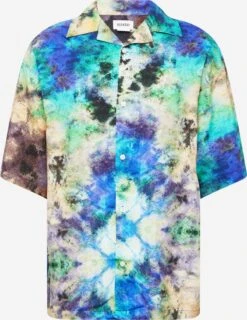 WEEKDAY Chemises Décontractées Fit Confort Chemise Coffee Homme Bleu