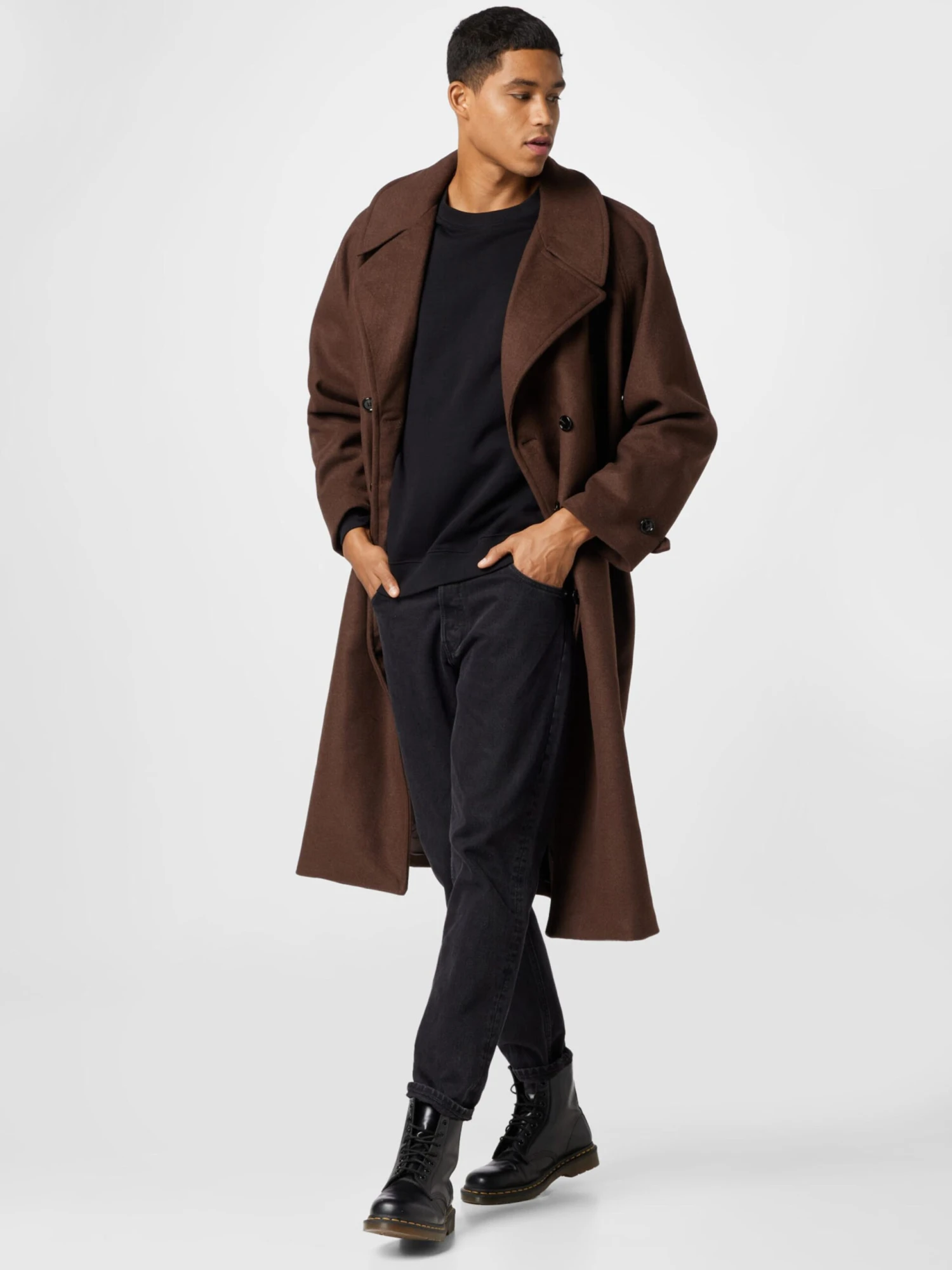 WEEKDAY Sweatshirts Sweat-shirt Homme Noir – Image 5