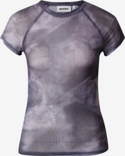 WEEKDAY T-shirts T-shirt Sia Femme Gris / Anthracite