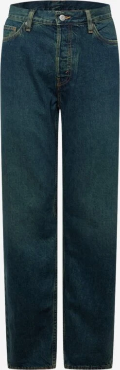 WEEKDAY Droits Regular Jean Barrel Homme Vert