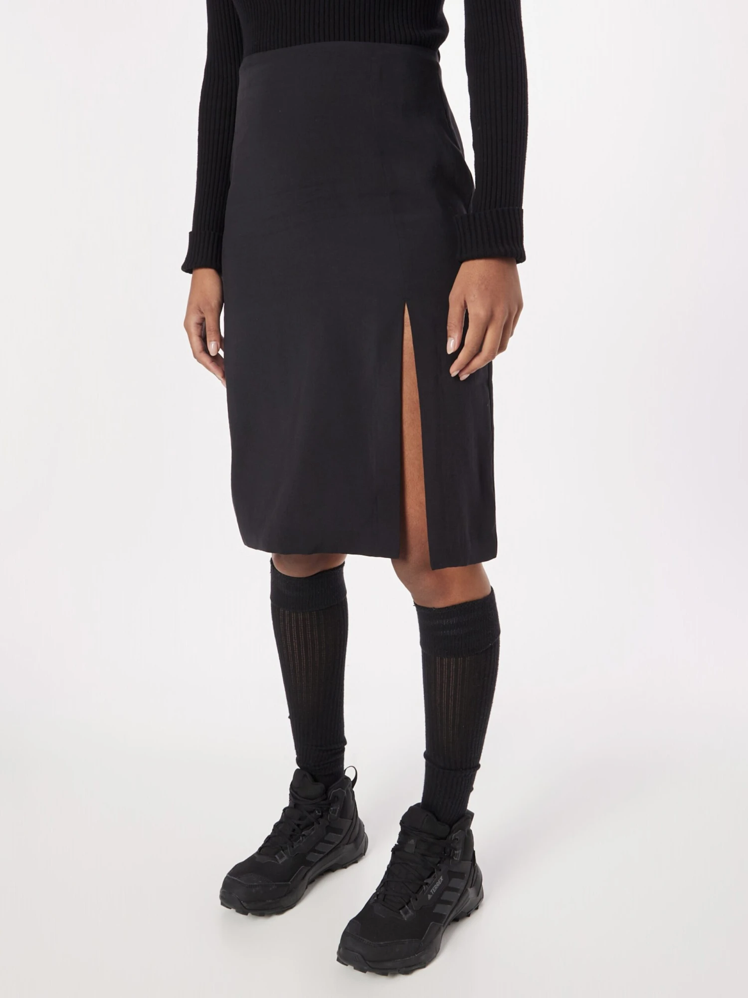 WEEKDAY Jupes Midi Jupe Embrace Femme Noir â Image 3