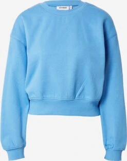 WEEKDAY Sweats Sweat-shirt Femme Bleu Clair