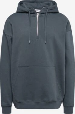 WEEKDAY Sweats à Capuche Sweat-shirt Hank Homme Vert Foncé