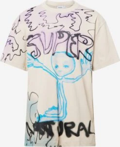 WEEKDAY T-shirts T-Shirt Homme Beige