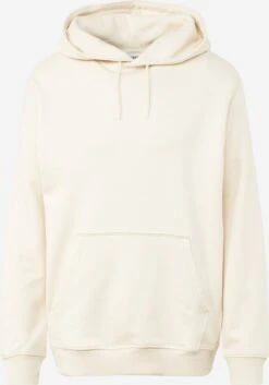 WEEKDAY Sweats à Capuche Sweat-shirt Homme Blanc