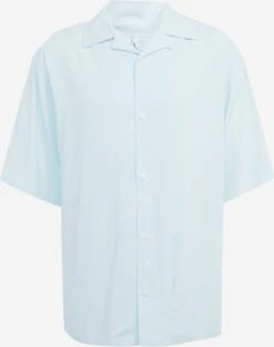 WEEKDAY Chemises Décontractées Fit Confort Chemise Coffee Homme Bleu Clair