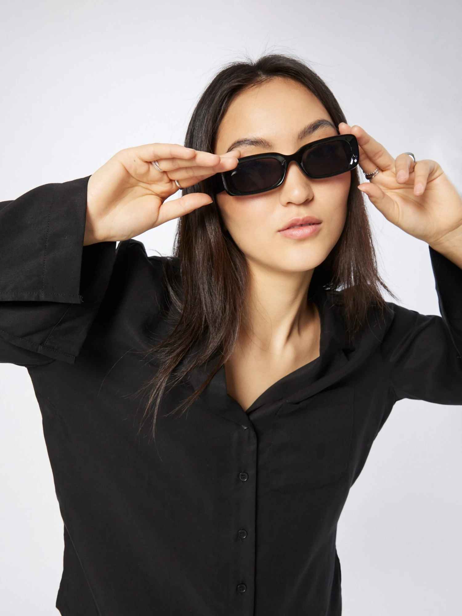 WEEKDAY Blouses Et Tuniques Chemisier Nova Femme Noir â Image 2