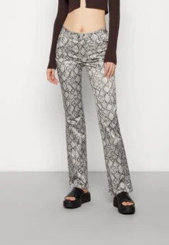 WEEKDAY Venus Trousers - Pantalon Classique - Khaki/Beige