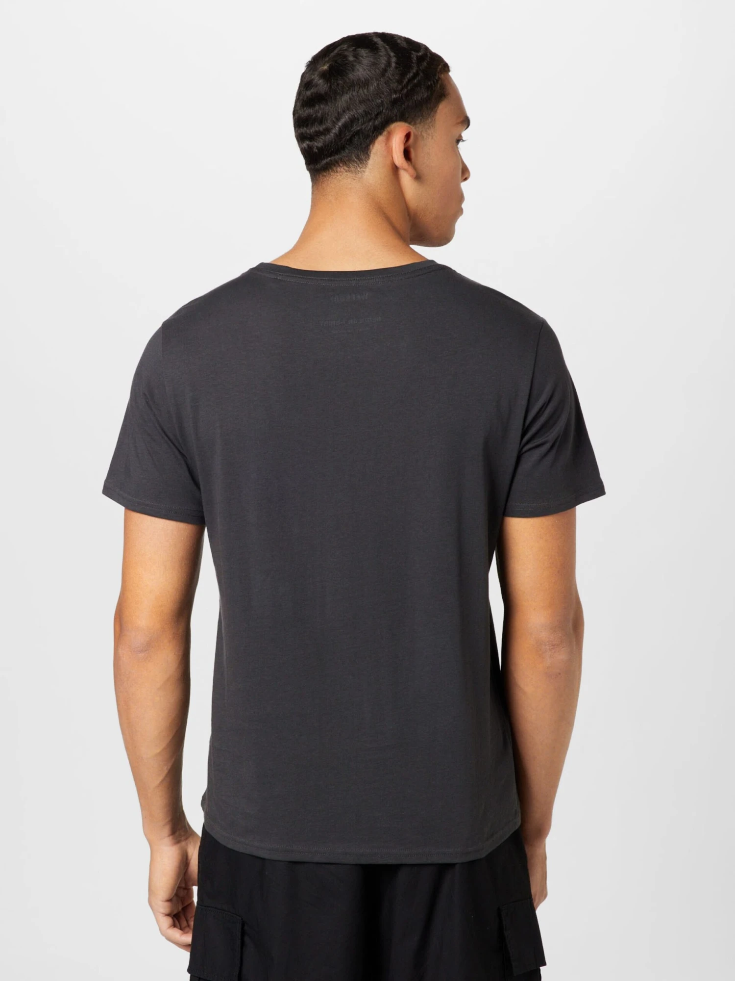 WEEKDAY T-shirts T-Shirt Homme Gris Basalte – Image 4