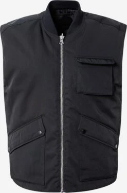 WEEKDAY Vestes Sans Manches Gilet Femme Noir