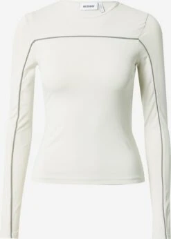 WEEKDAY T-shirts à Manches Longues T-shirt Pace Femme écru