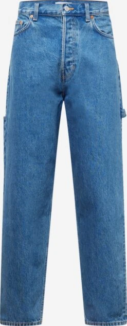 WEEKDAY Loose Fit Loosefit Jean Union Worker Homme Bleu