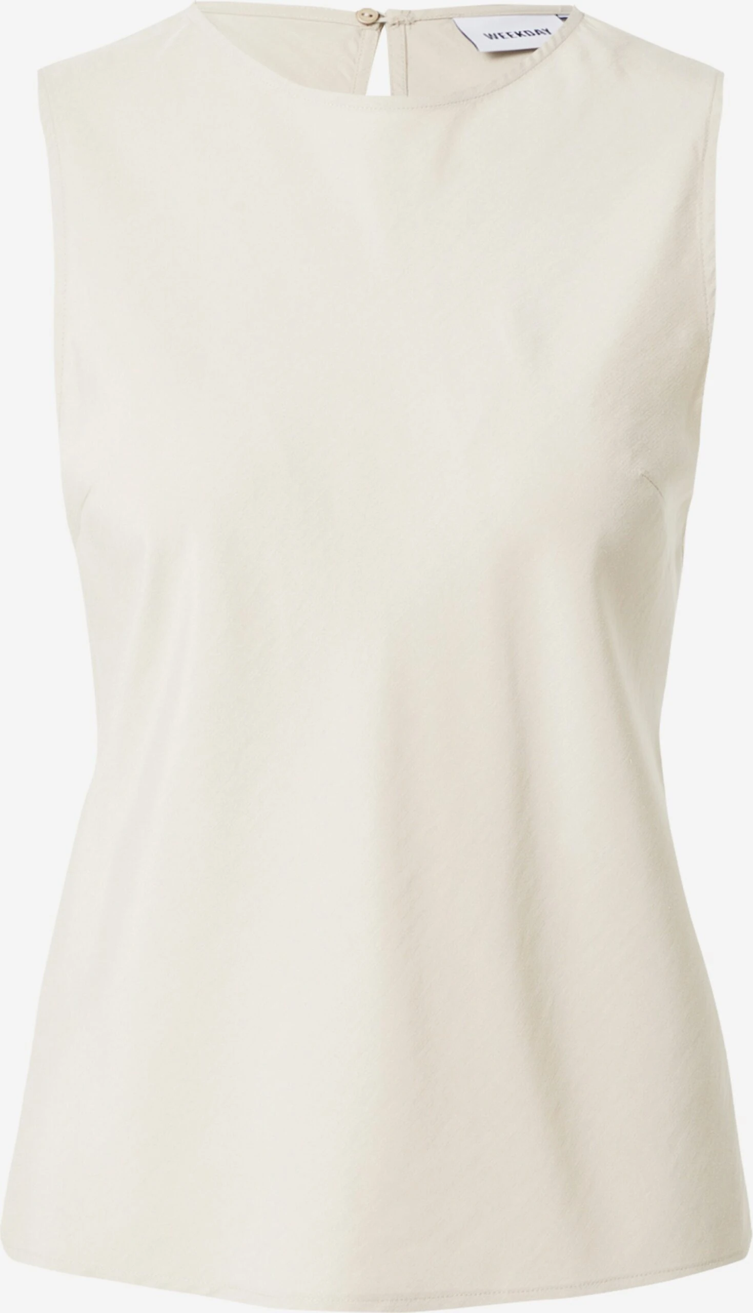 WEEKDAY Blouses Chemisier Aino Femme Mastic