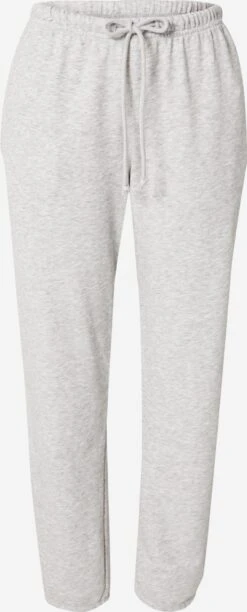 WEEKDAY Pantalons De Survêtement Effilé Pantalon Femme Gris Clair