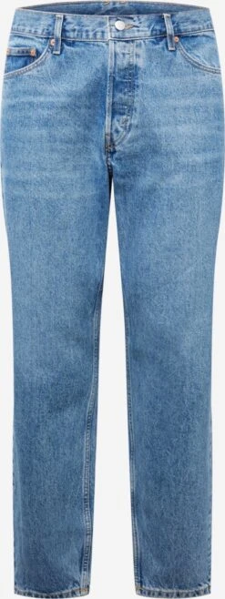 WEEKDAY Droits Regular Jean Barrel Pen Blue Homme Bleu