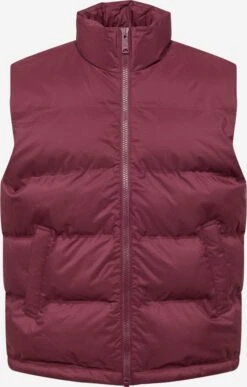 WEEKDAY Vestes Sans Manches Gilet Kip Homme Rouge Sang