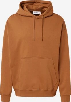 WEEKDAY Sweats à Capuche Sweat-shirt Homme Noisette