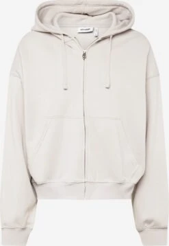 WEEKDAY Vestes à Capuche Veste De Survêtement Homme Gris Clair