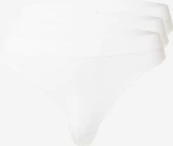 WEEKDAY Strings String Cat Femme Blanc