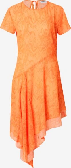 WEEKDAY Mini-robes Robe Femme Orange / Orange Clair