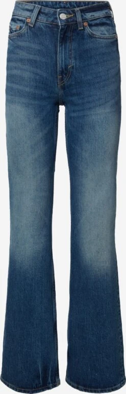 WEEKDAY Bootcut évasé Jean Femme Bleu Foncé