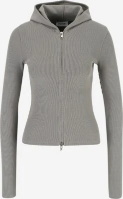 WEEKDAY Sweats Zippés Veste De Survêtement Femme Gris Foncé