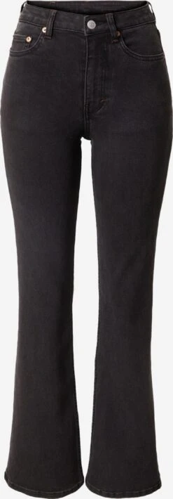 WEEKDAY Bootcut évasé Jean Femme Noir