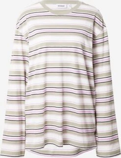 WEEKDAY T-shirts Ă Manches Longues T-shirt Femme Kaki