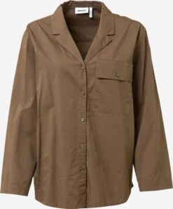 WEEKDAY Blouses Et Tuniques Chemisier Mira Femme Marron