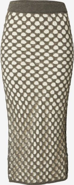 WEEKDAY Jupes Longues Jupe Femme Kaki