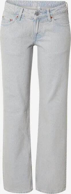 WEEKDAY Droits Regular Jean Arrow Femme Bleu Clair