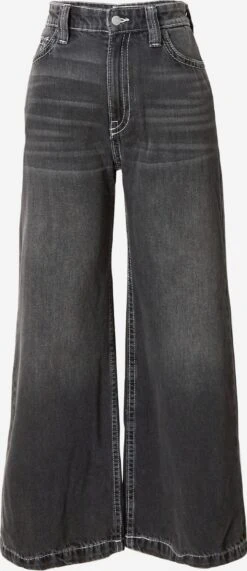 WEEKDAY Jeans Wide Leg Jean Duchess Femme Anthracite