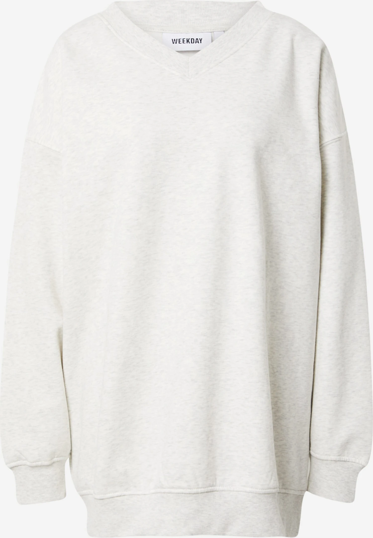 WEEKDAY Sweats Sweat-shirt Super Femme Gris Clair