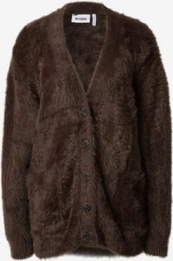 WEEKDAY Gilets Cardigan Ally Femme Marron