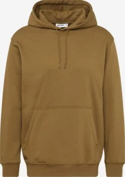 WEEKDAY Sweats à Capuche Sweat-shirt Homme Kaki