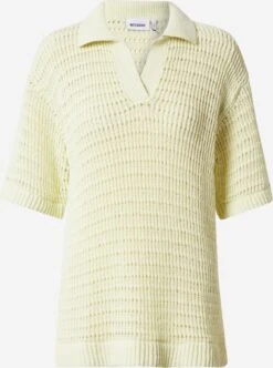 WEEKDAY Pulls Maille Fine Pull-over Cindy Femme Vert Pastel