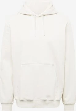 WEEKDAY Sweats à Capuche Sweat-shirt Homme Ivoire