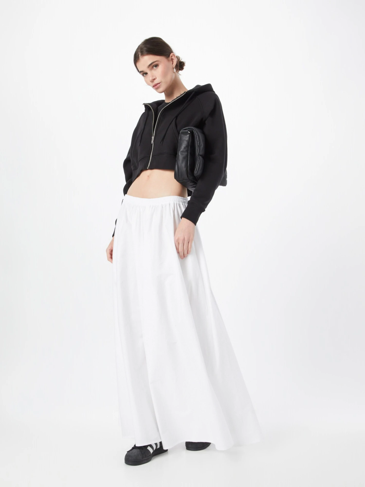 WEEKDAY Jupes Longues Jupe Femme Blanc – Image 5