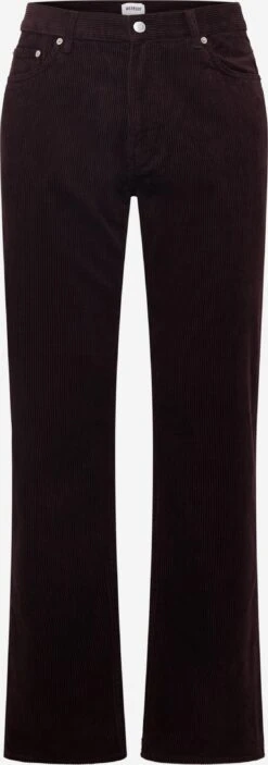 WEEKDAY Pantalons En Toile Regular Pantalon Klean Homme Brun Foncé