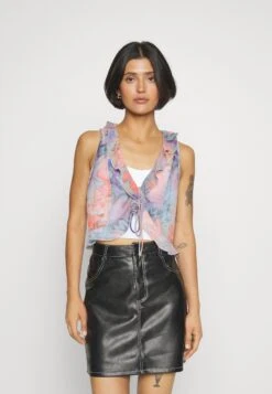 WEEKDAY Luella - Blouse - Pink Dusty Light