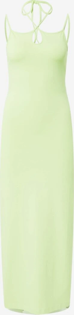 WEEKDAY Robes En Jersey Robe Nina Femme Vert Clair