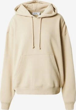 WEEKDAY Sweats à Capuche Sweat-shirt Femme Mastic