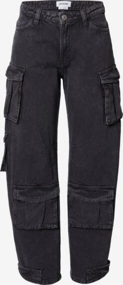 WEEKDAY Jeans Wide Leg Jean Femme Anthracite