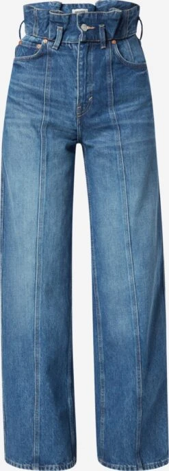 WEEKDAY Jeans Wide Leg Jean Destin Femme Bleu
