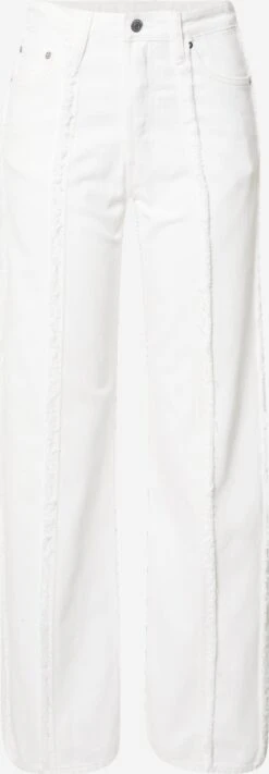 WEEKDAY Jeans Wide Leg Jean Femme Blanc