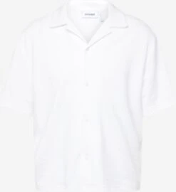 WEEKDAY Chemises Décontractées Fit Confort Chemise Charlie Homme Blanc
