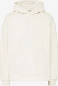 WEEKDAY Sweats à Capuche Sweat-shirt Homme Crème