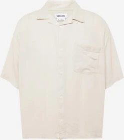 WEEKDAY Chemises Décontractées Fit Confort Chemise Homme Beige Clair