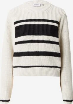 WEEKDAY Pulls Maille Fine Pull-over Femme Blanc