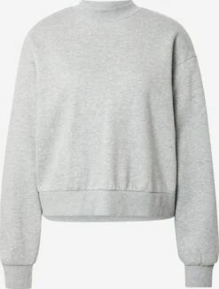 WEEKDAY Sweats Sweat-shirt Amaze Femme Gris Clair